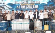2,6 Juta Ton Sabu Cair dan Jutaan Rokok Ilegal Gagal Masuk Indonesia