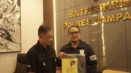 Kepala Satreskrim Polres Sampang, Iptu Nur Fajri Alim (kanan).