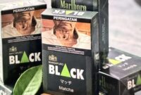 Black Matcha, rokok ilegal yang dikabarkan milik Ipung Bocah Sakti.